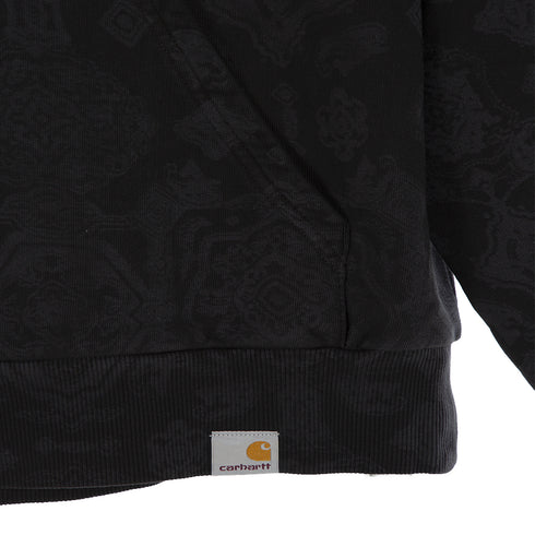 Carhartt WIP Hooded Verse Sweat Verse Print/Black I030623_0Y1_XX Degli Uberti